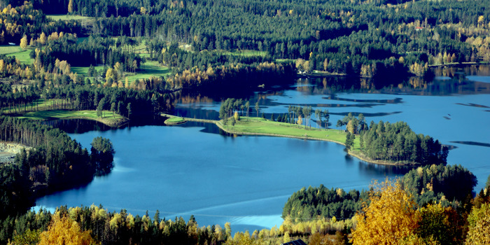 Valdres Golf Bane Oversikt Okt